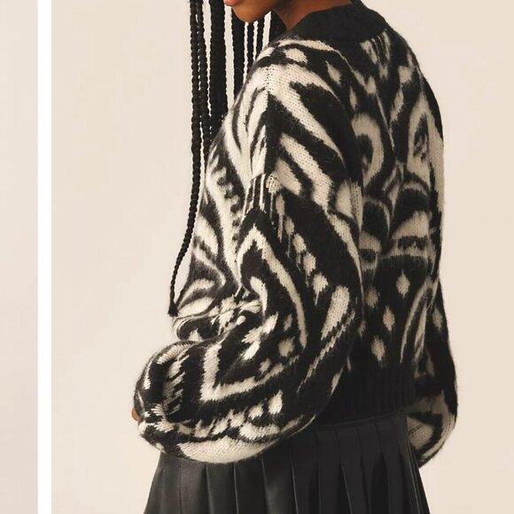 FARM Rio Pineapple Ikat Knit Sweater - Picture 4 of 16